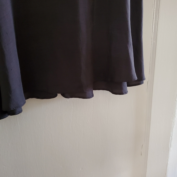 MaxMara Pure 100% Silk Skirt, Navy Size 10 - Picture 6 of 6